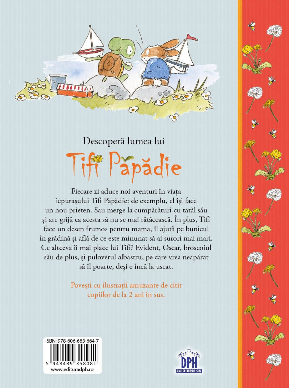Carte pentru copii, Andreas H. Schmachtl, Tifi Papadie - Si lumea lui, 3+ ani