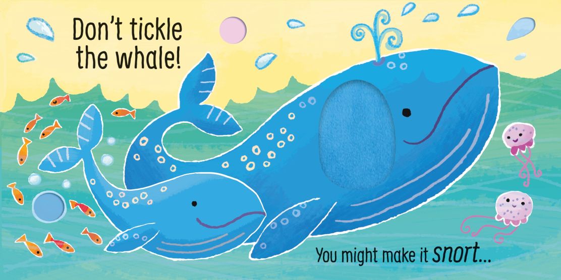 Carte muzicala - Don't Tickle the Penguin, Usborne, + 6 luni