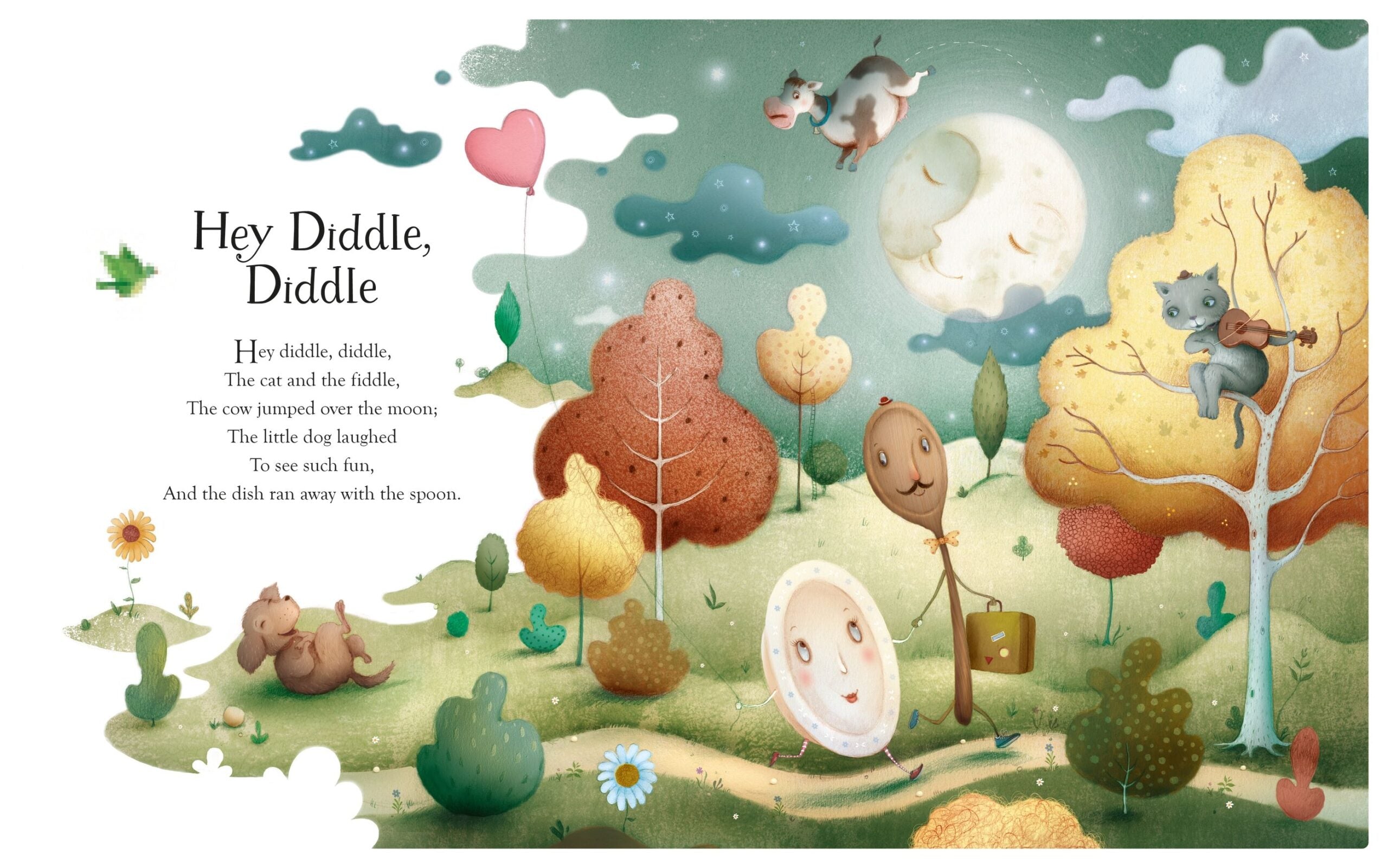 Carte pentru copii, Usborne, 100 Favourite Nursery Rhymes, 12+ luni
