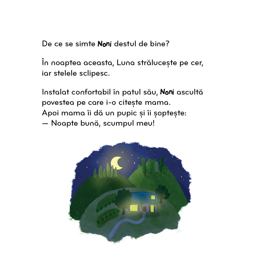 Carti Emotii pentru copii: Emotiile lui Noni: Nu pot sa adorm