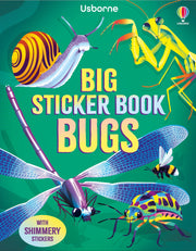 Carte pentru copii, Usborne, Big Sticker Book Bugs, 5+ ani