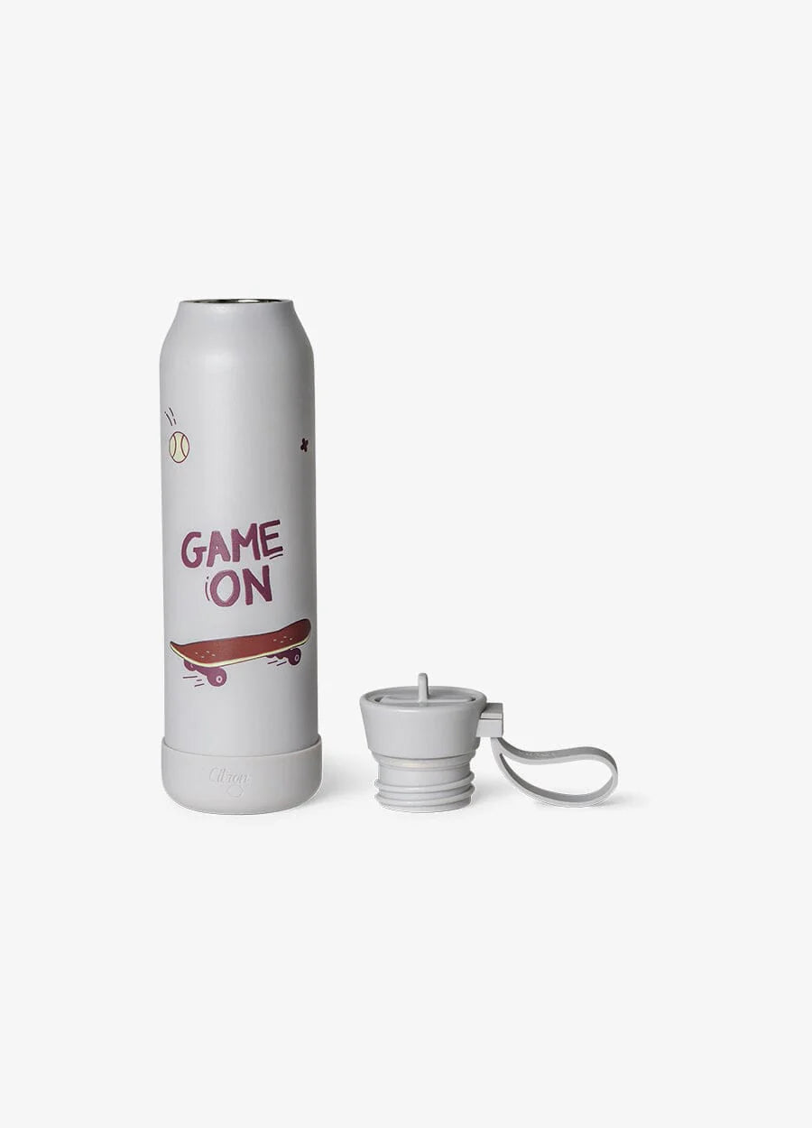 🛹 Set Prânz Citron Cool Kids: Caserolă cu Borcan Termo Inox + Sticlă Termos 500ml