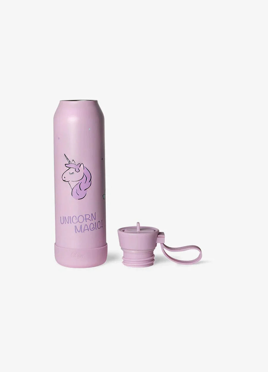 Sticlă Termos Copii din Inox Citron 500 ml | Sigură și Fără BPA
