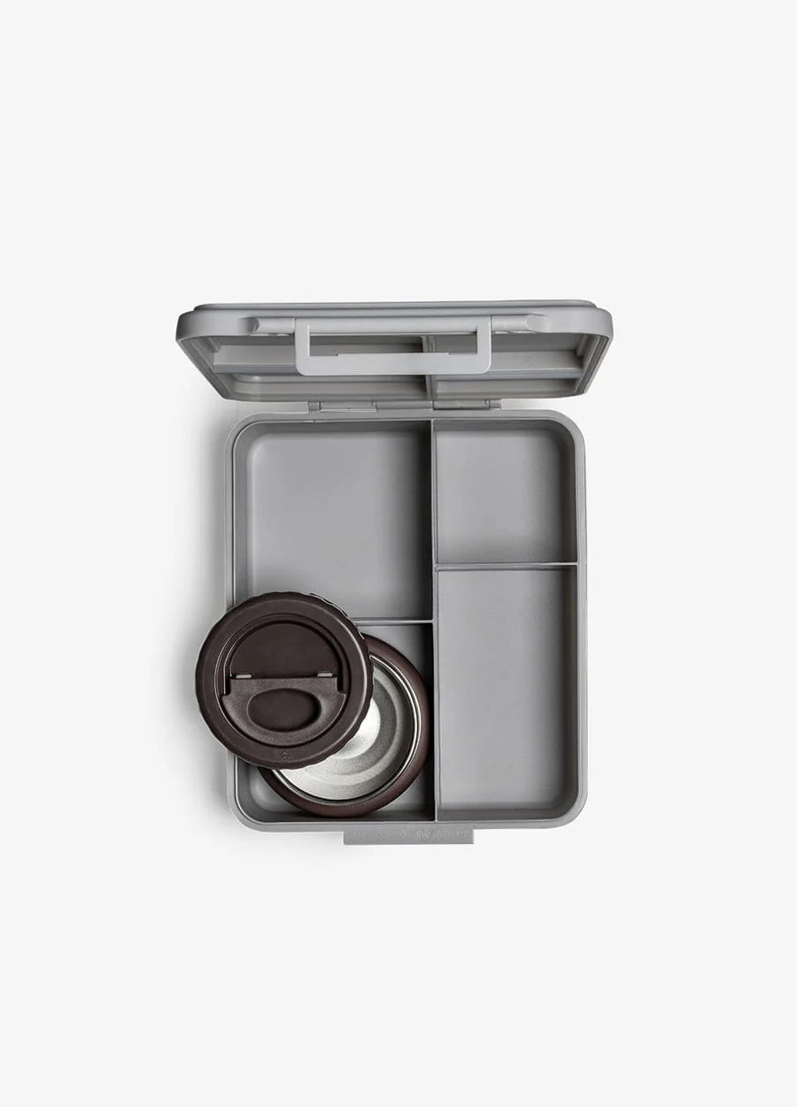 🛹 Set Prânz Citron Cool Kids: Caserolă cu Borcan Termo Inox + Sticlă Termos 500ml