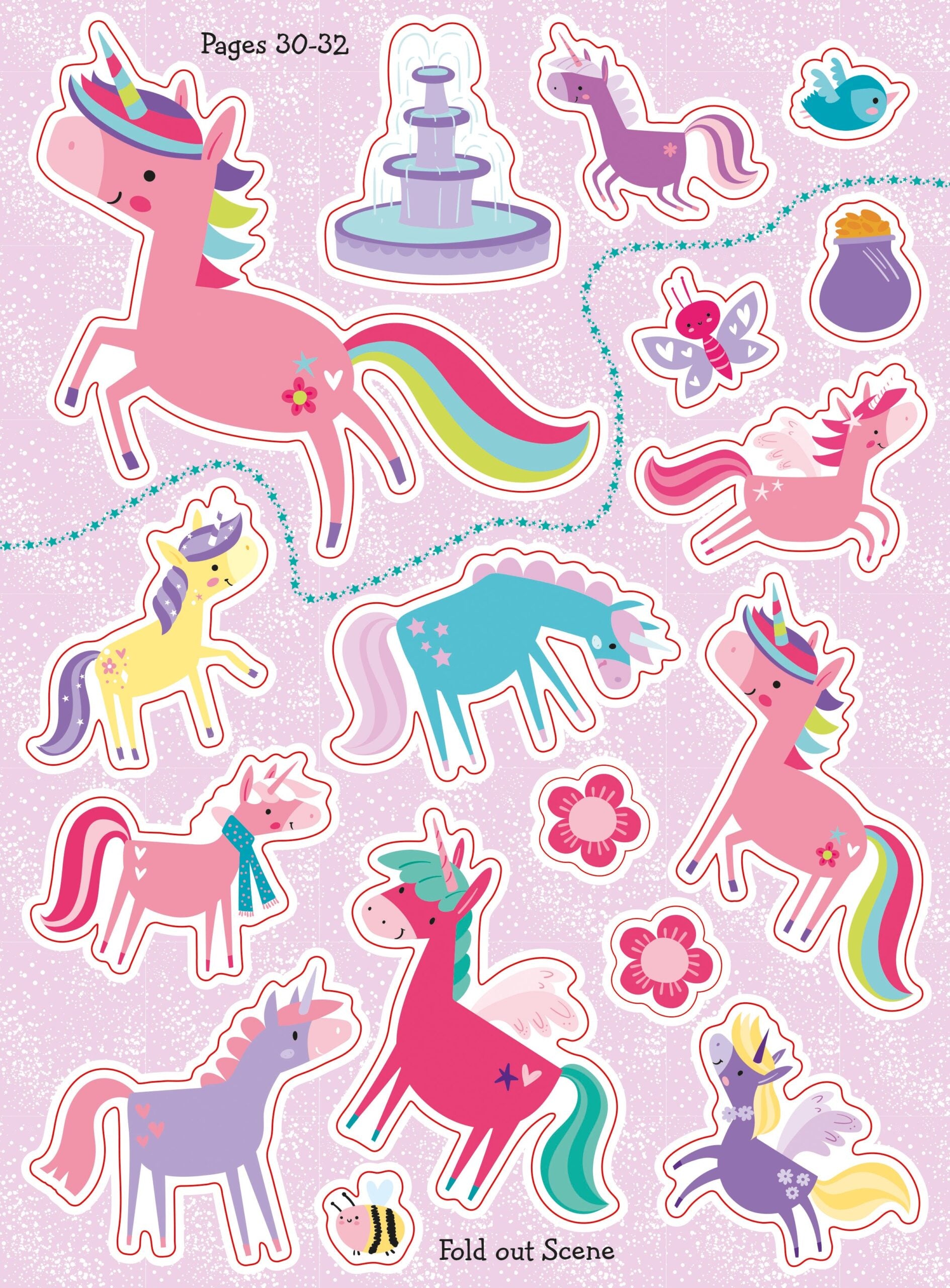 Carte pentru copii, NPP, Big Sticker Activity Book � Unicorns, 3+ ani