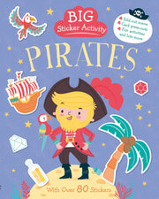 Carte pentru copii, NPP, Big Sticker Activity Book � Pirates, 3+ ani