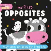 Carte pentru copii, NPP, My First Opposites - Children's Black & White Contrast Book, 0+ ani