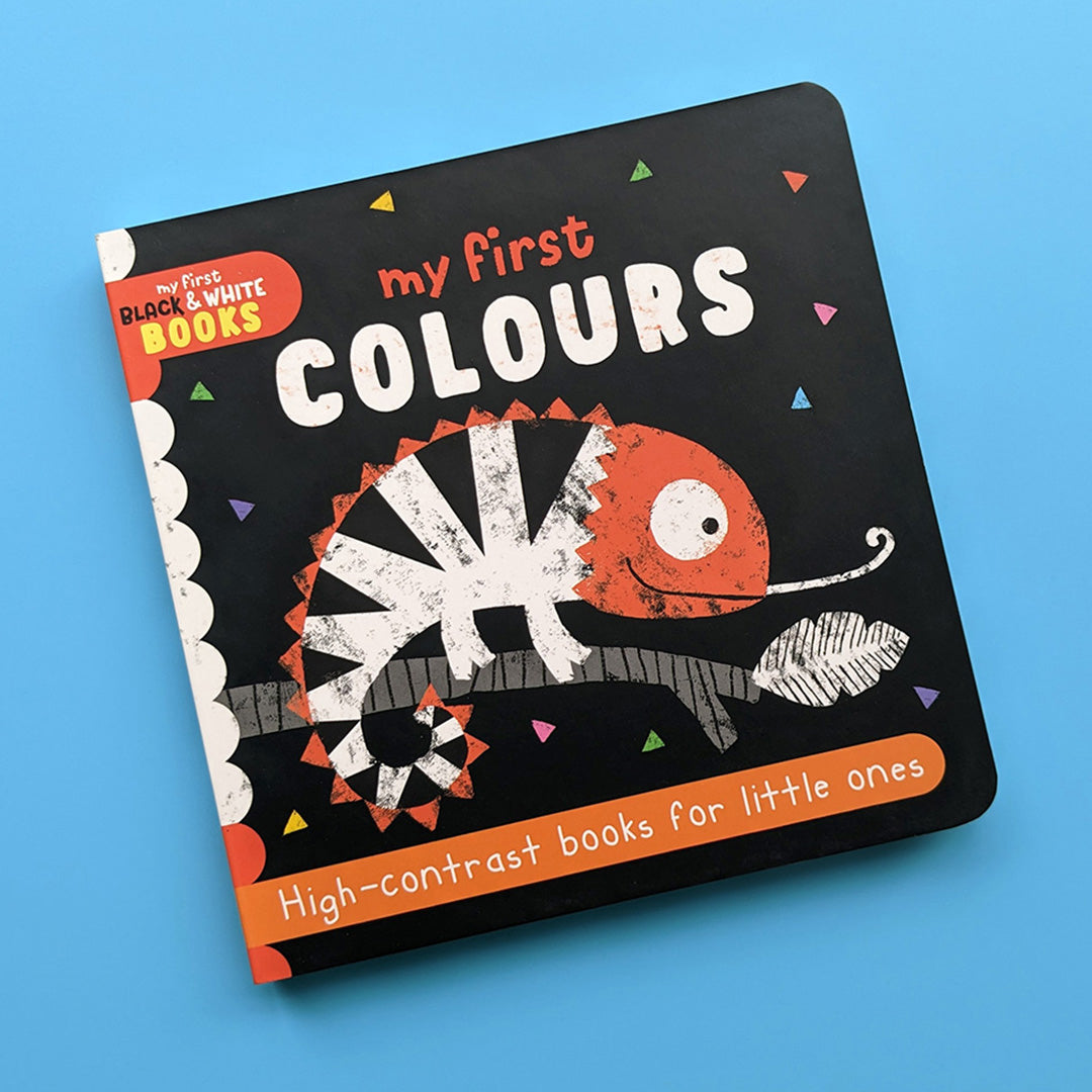 Carte pentru copii, NPP, My First Colours - Children�s Black & White Contrast Book, 0+ ani
