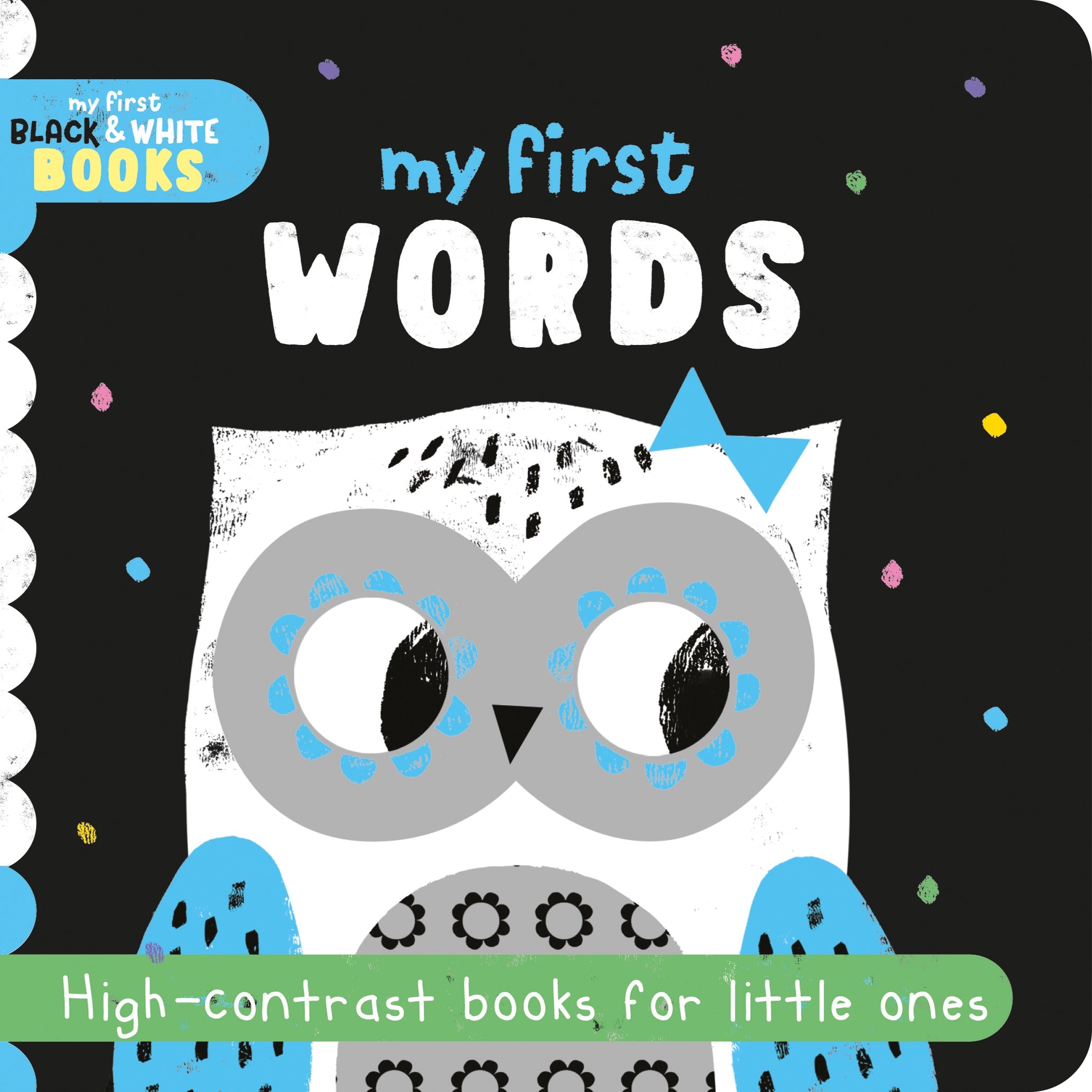 Carte pentru copii, NPP, My First Words - Children's Black & White Contrast Book, 0+ ani
