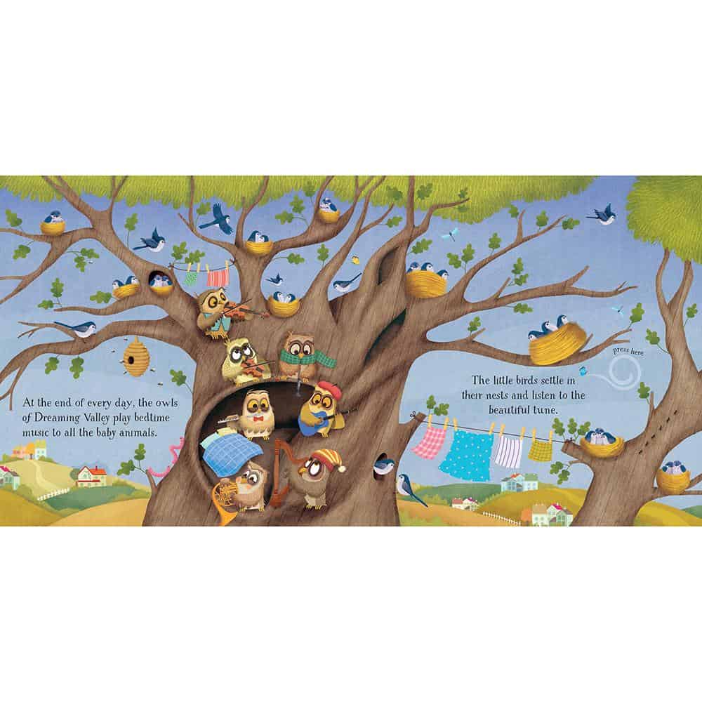 Baby’s bedtime music book – Carte cu sunete pentru un somn linistit