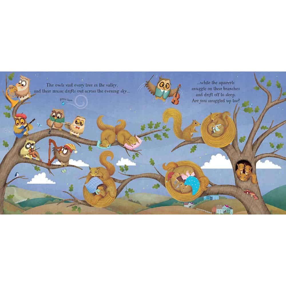 Baby’s bedtime music book – Carte cu sunete pentru un somn linistit