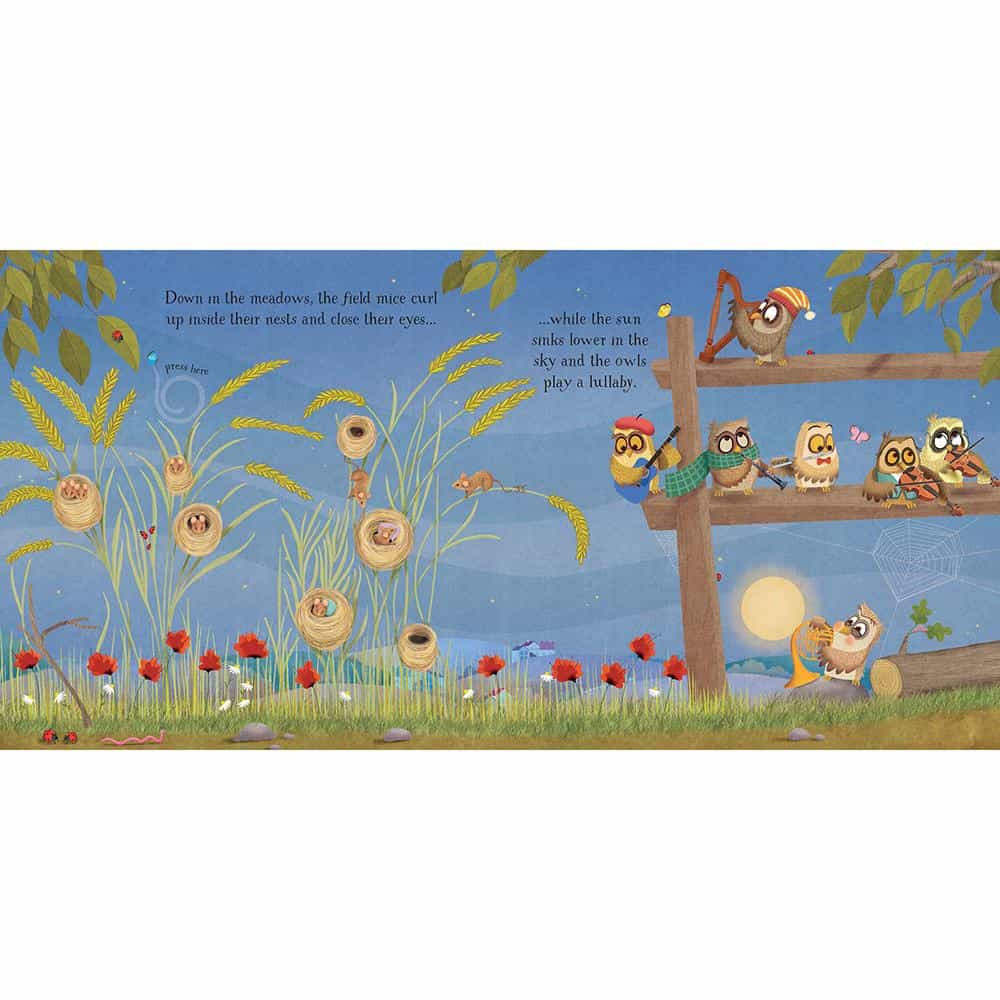 Baby’s bedtime music book – Carte cu sunete pentru un somn linistit