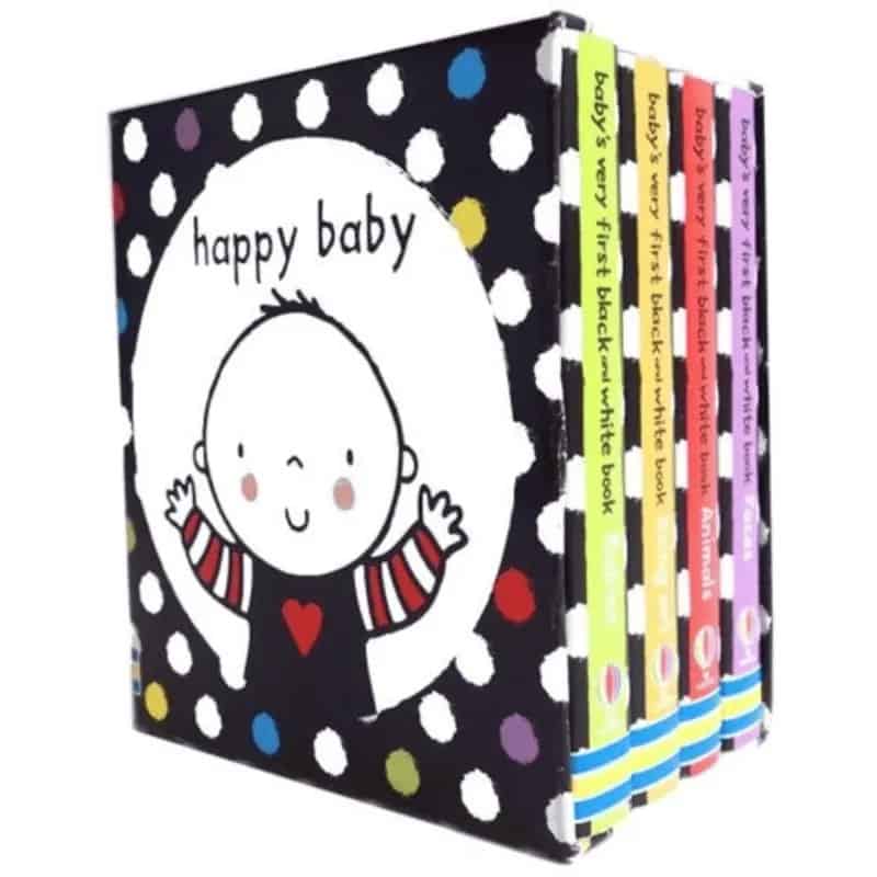 Carte pentru copii - Baby's very first little black and white library