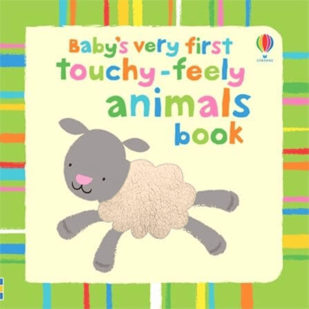 Carte pentru copii - Baby's very first touchy-feely animals book