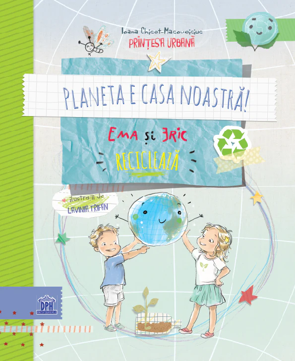 Planeta e casa noastra! Ema si Eric recicleaza