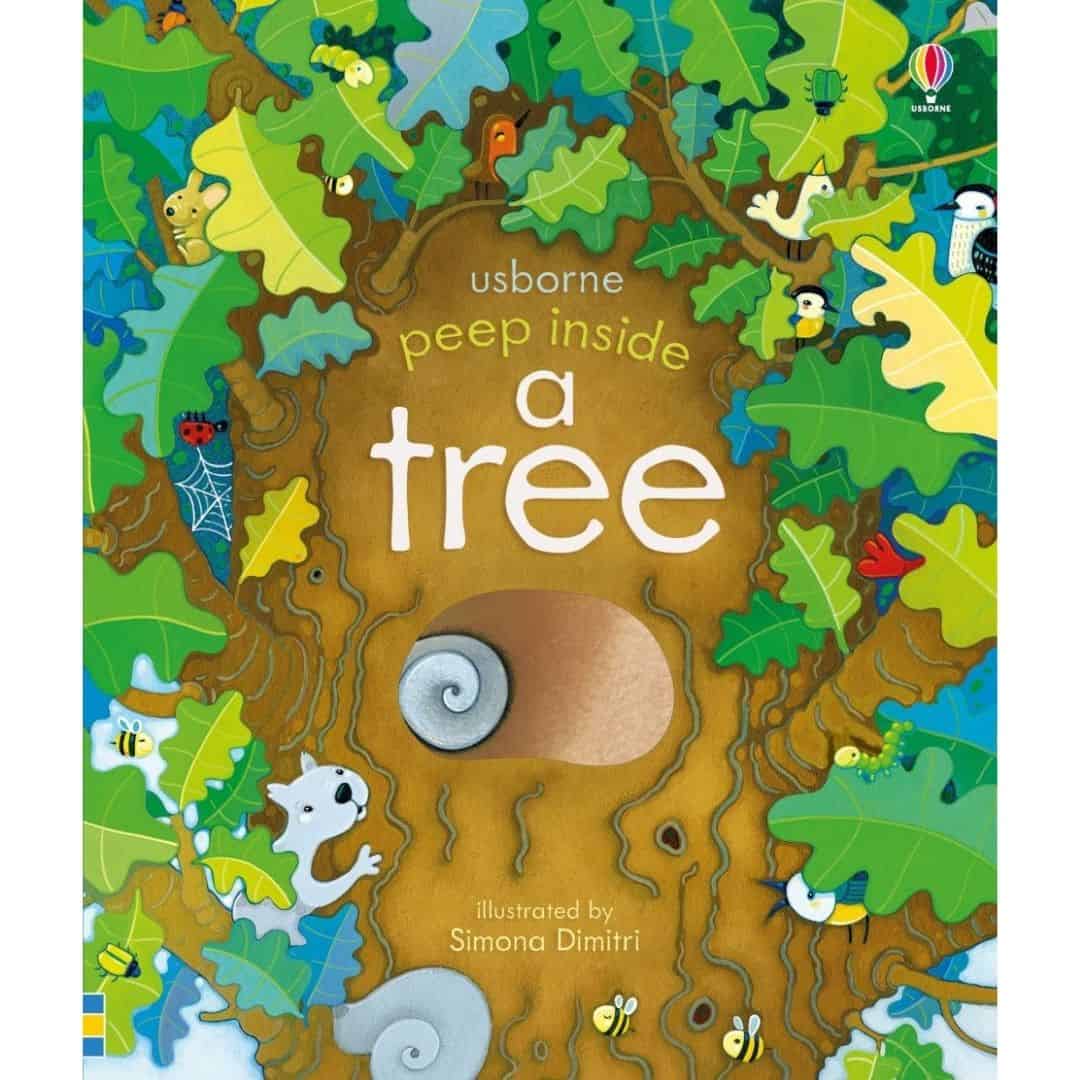 Carte Peep Inside despre copaci- Peep Inside a Tree
