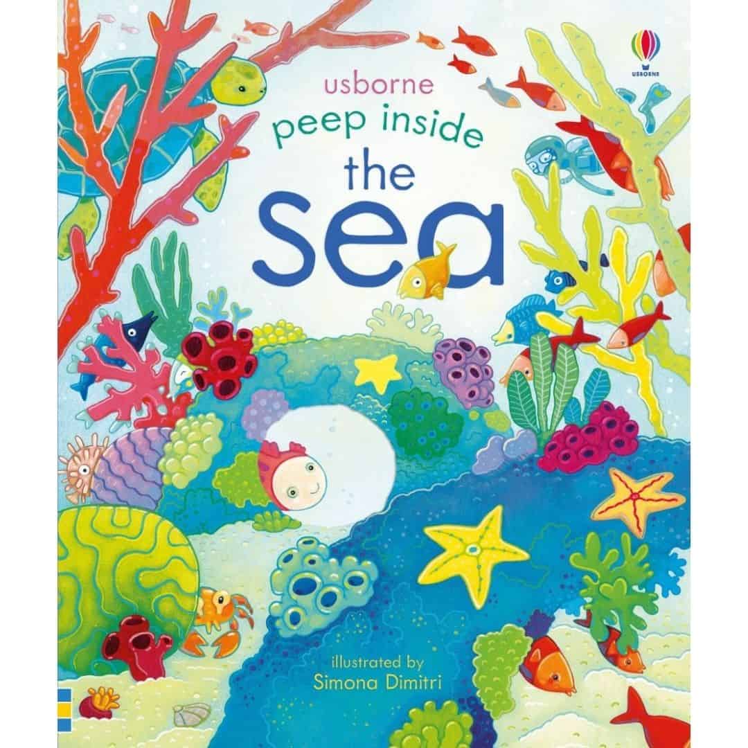 Carte Peep Inside despre ocean - Peep Inside the Sea