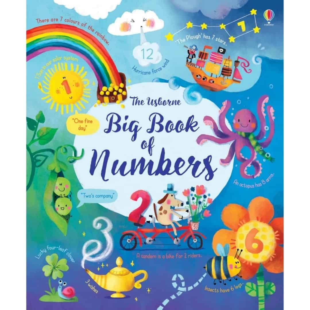 Carte cu activitati invata si citeste - Big Book of Numbers 1