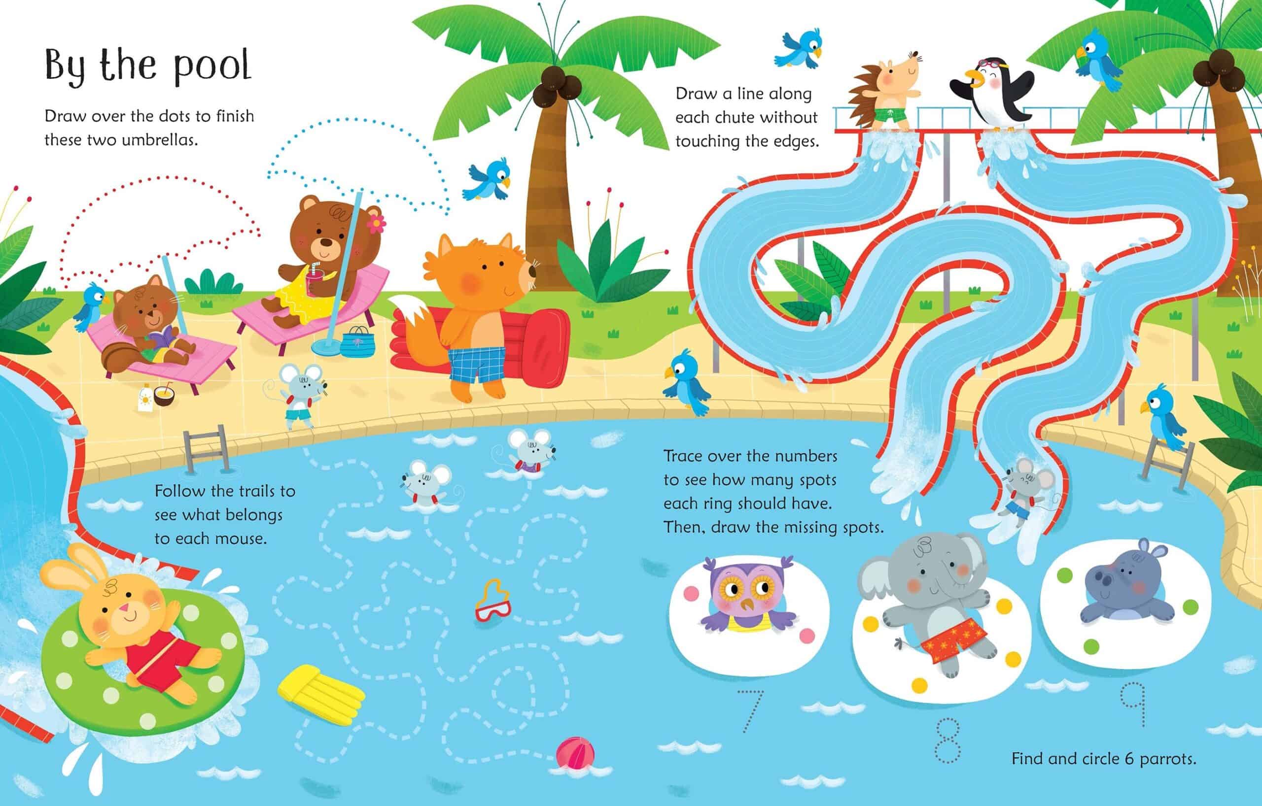 Carte cu activitati scrie si sterge - Wipe-Clean Travel Activities 2