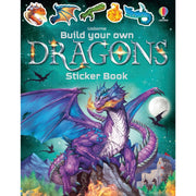 Carte cu stickere - Build Your Own Dragons Sticker Book 1
