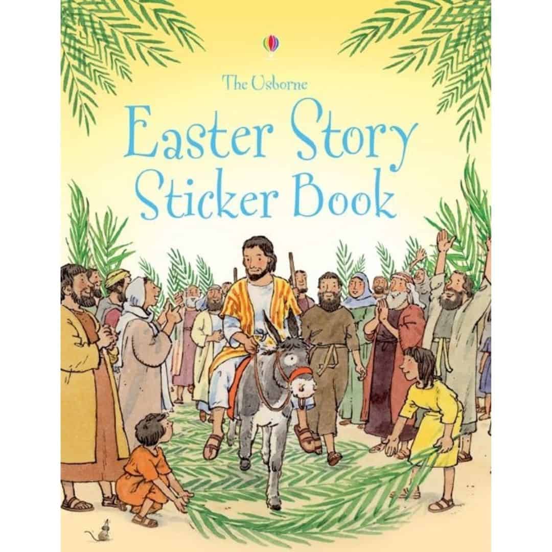 Carte cu stickere - Easter Story Sticker Book