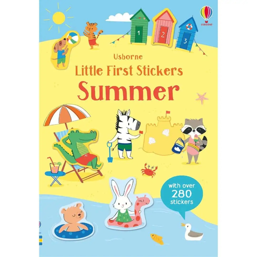Carte cu stickere - Little First Stickers Summer