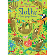 Carte cu stickere - Little First Stickers Sloths 1