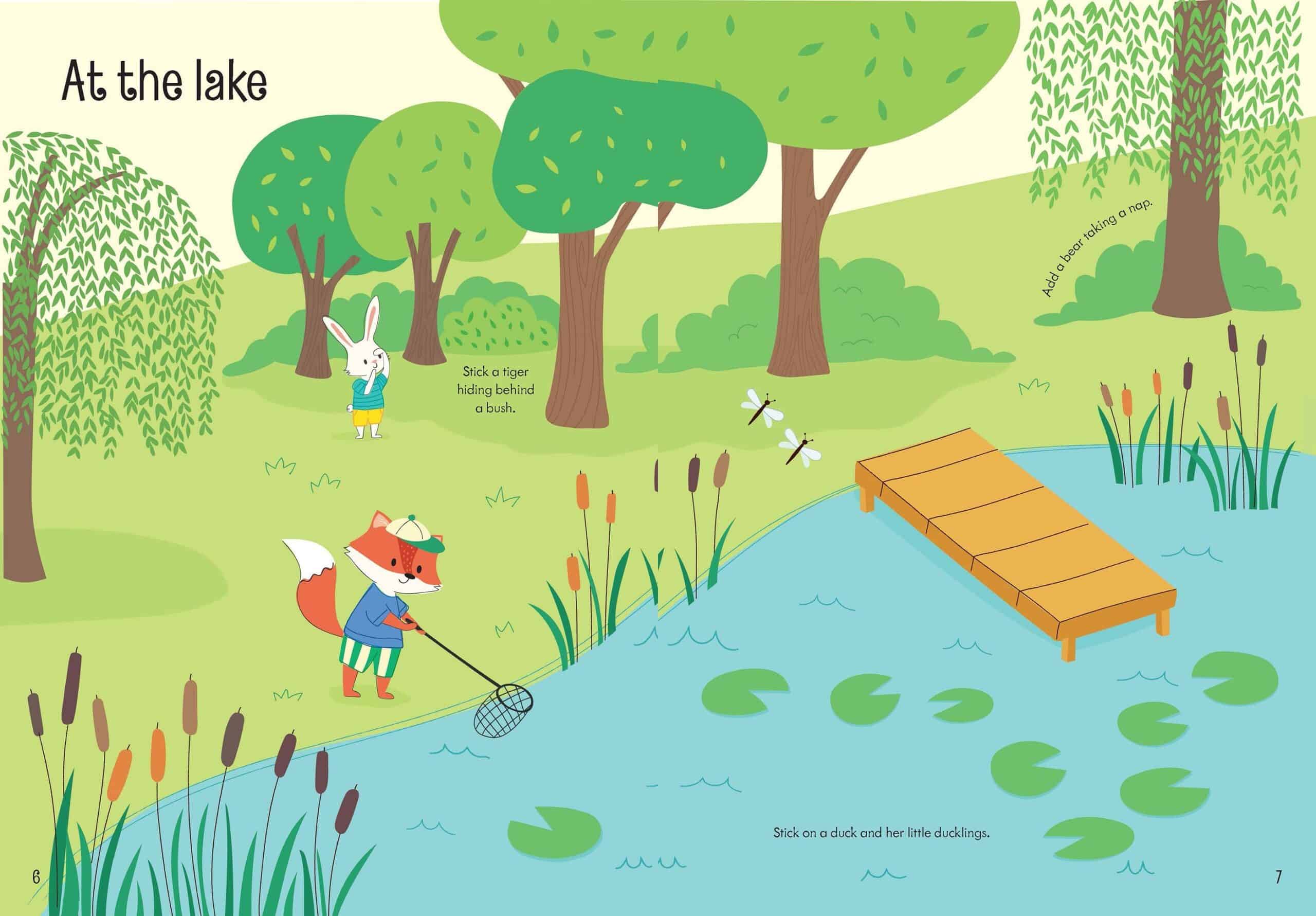 Carte cu stickere - Little First Stickers Summer 2