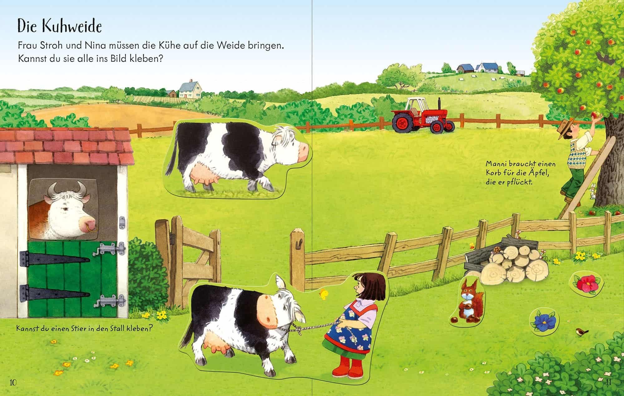 Carte cu stickere - Poppy and Sam's Animals Sticker Book
