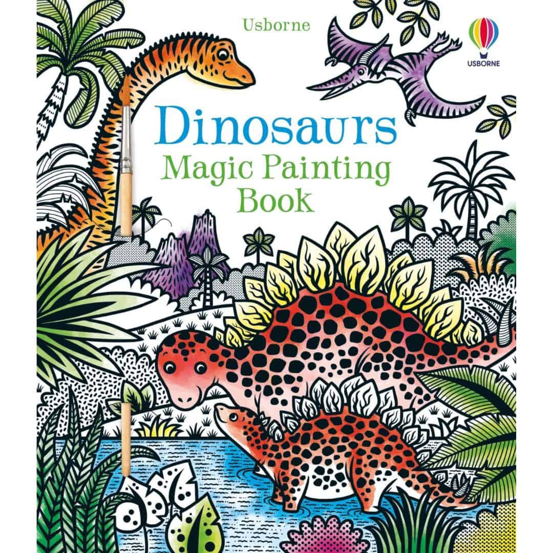 Carte de pictat cu apa - Dinosaurs Magic Painting Book 1