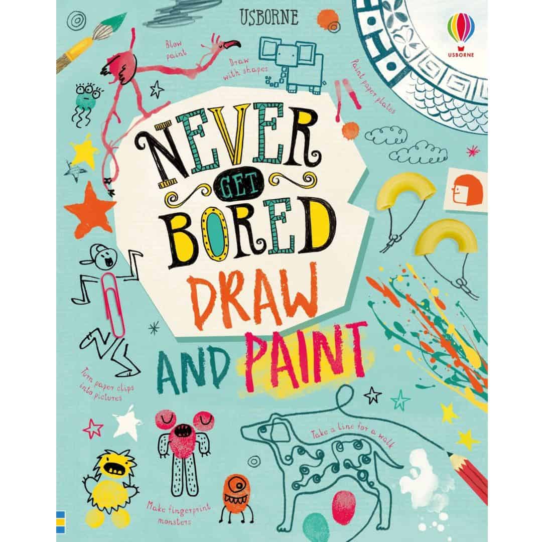 Carte de pictat cu apa - Never Get Bored Draw and Paint 1