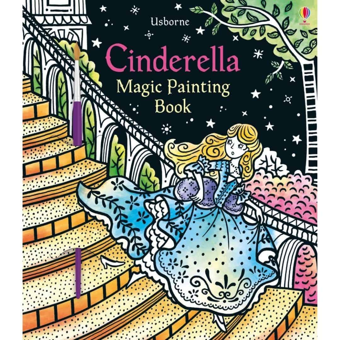 Carte de pictat cu apa – Magic painting Cinderella 1