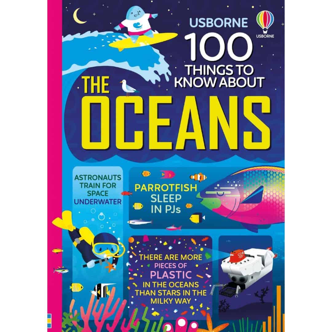 Carte pentru copii - 100 Things to Know About the Oceans 1
