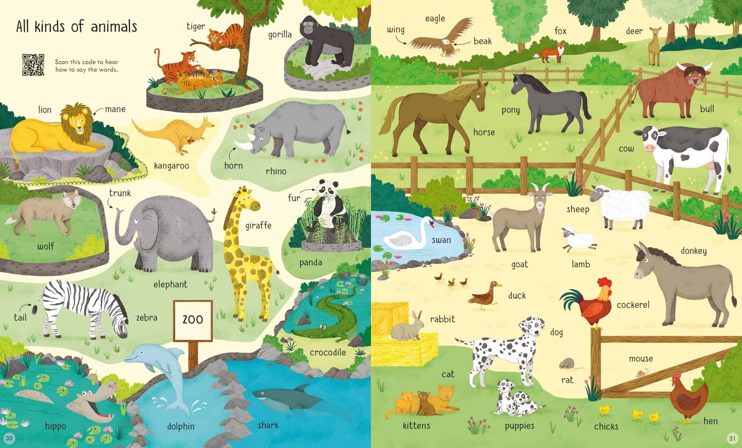 Carte pentru copii - 1000 English Words