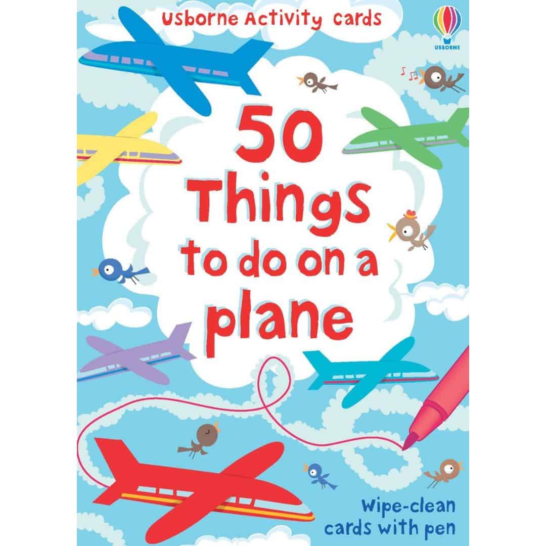 Carte pentru copii - 50 things to do on a plane