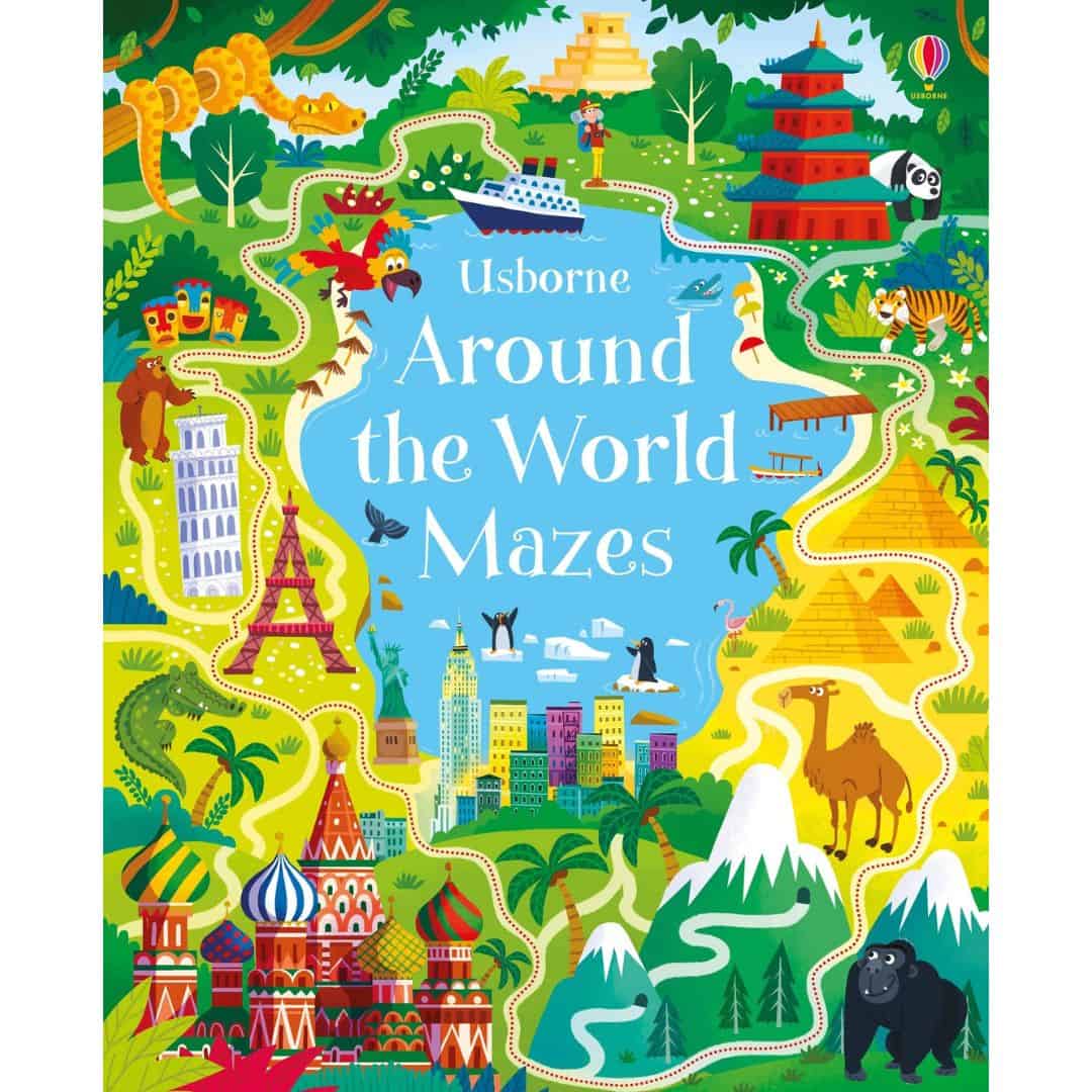 Carte pentru copii - AROUND THE WORLD MAZES 1
