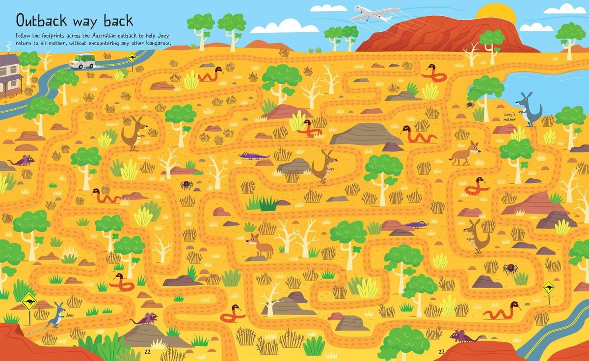 Carte pentru copii - AROUND THE WORLD MAZES 2