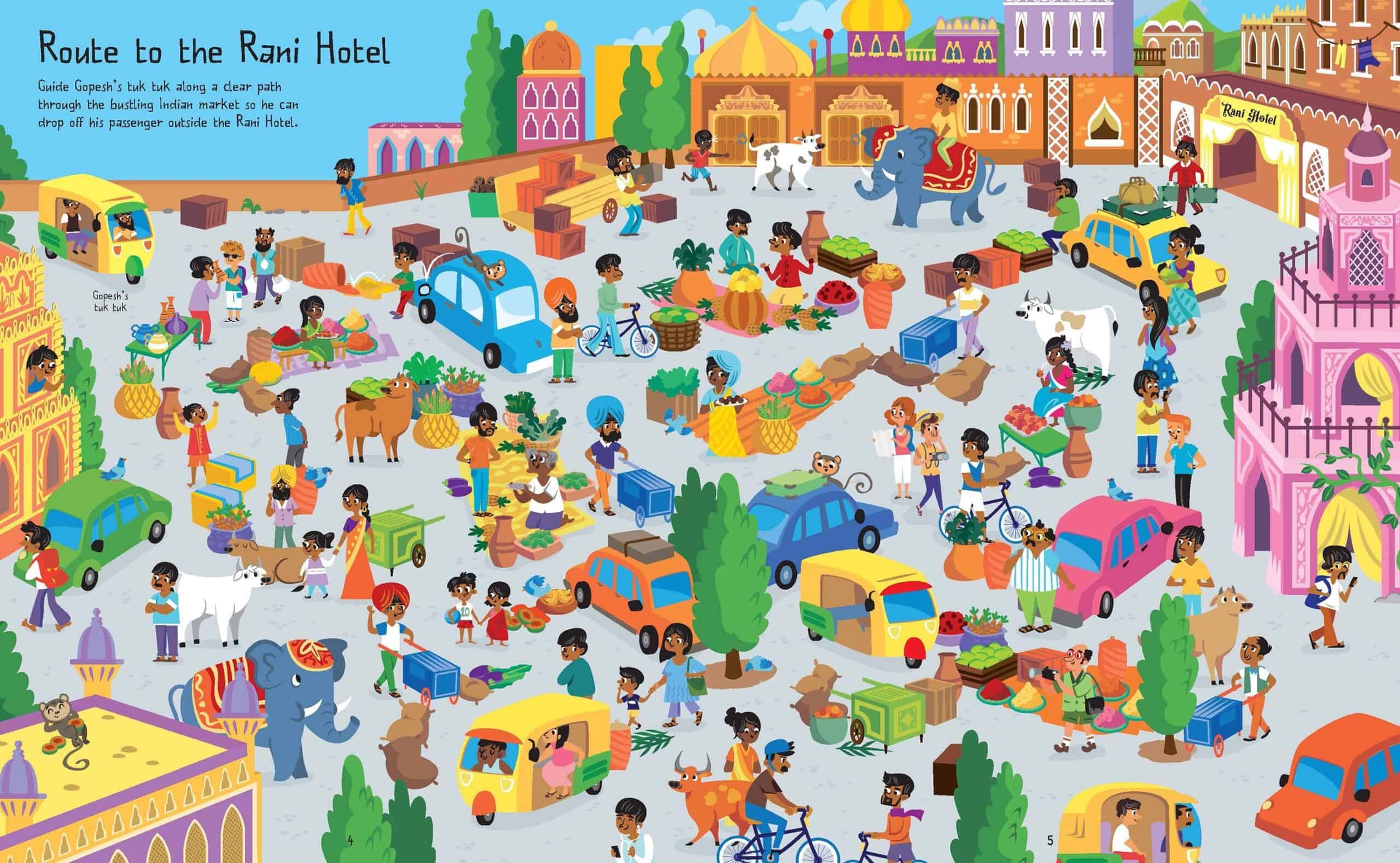 Carte pentru copii - AROUND THE WORLD MAZES 3