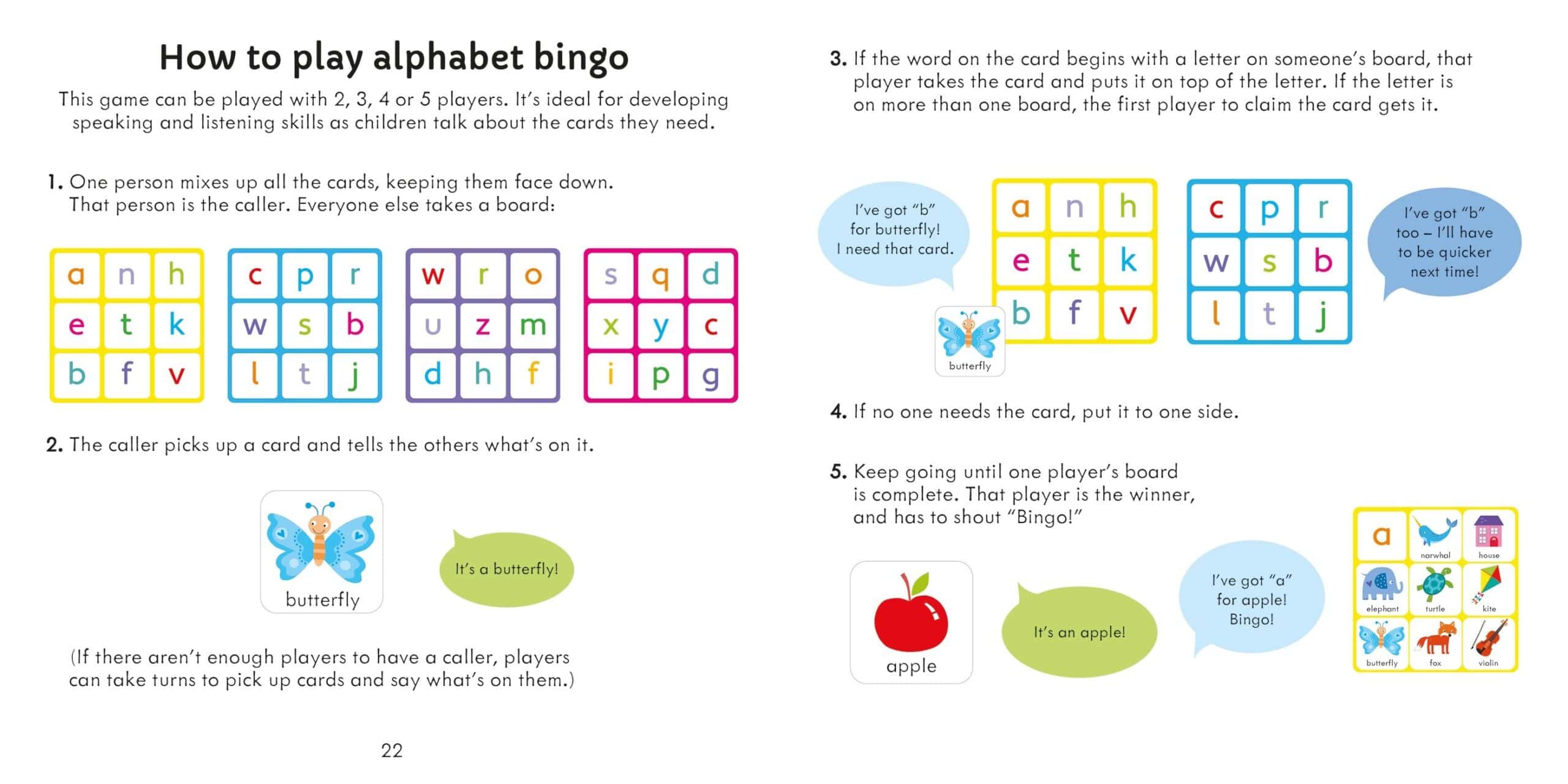 Carte pentru copii - Alphabet Matching Games and Book