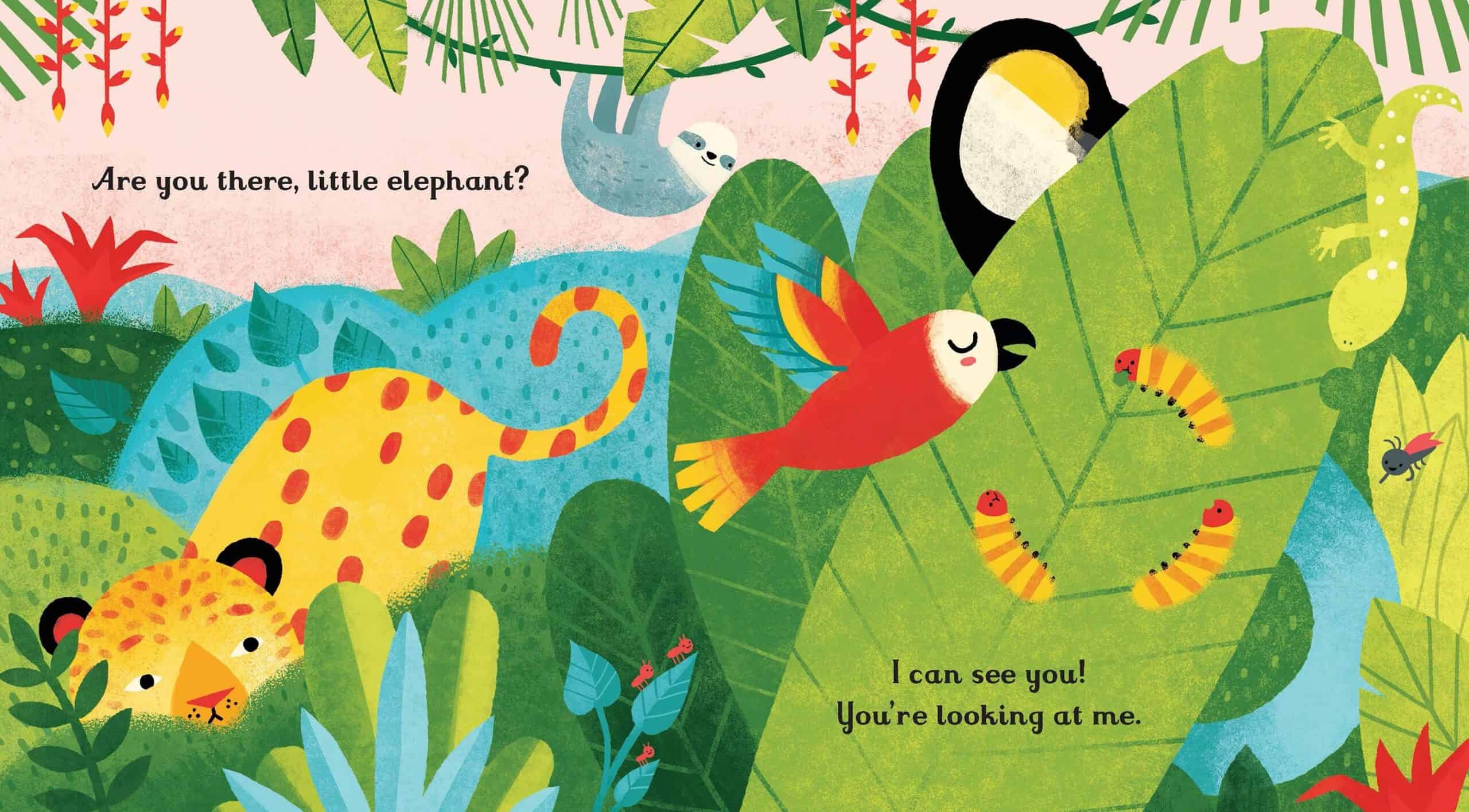 Carte pentru copii - Are you there Little Elephant?