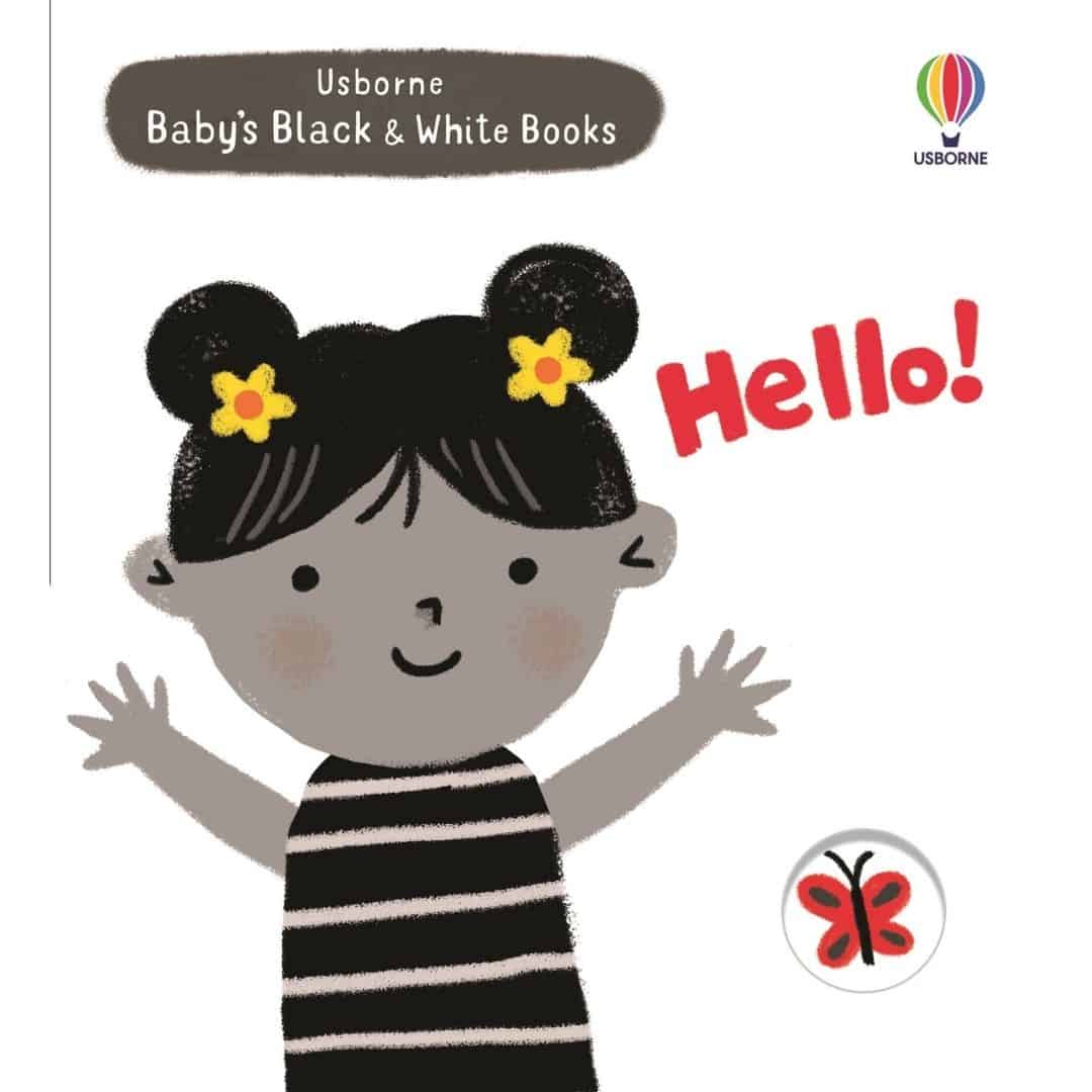 Carte pentru copii - BABY'S B&W BOOKS HELLO!
