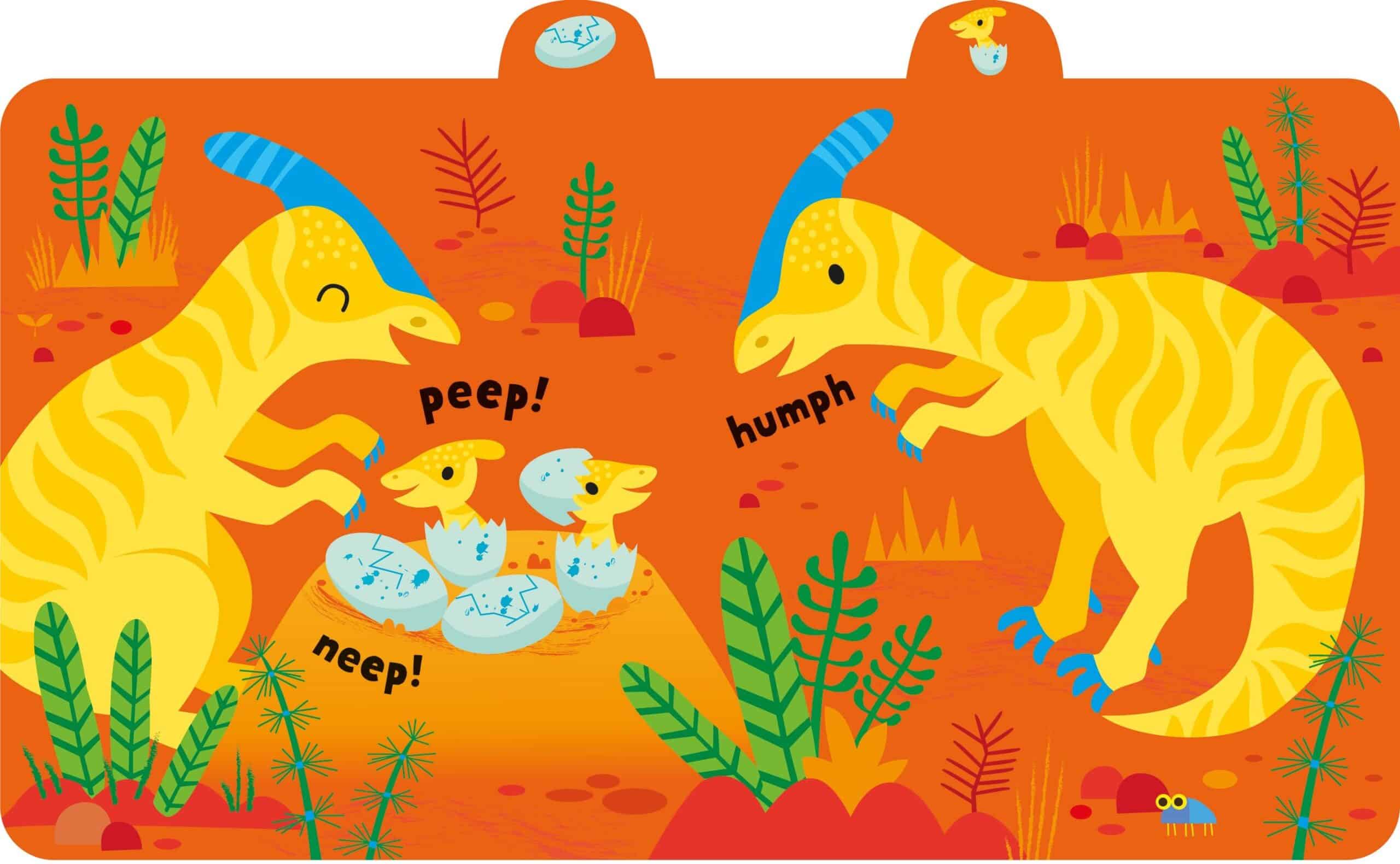 Carte pentru copii - Baby's Very First Noisy Book Dinosaurs