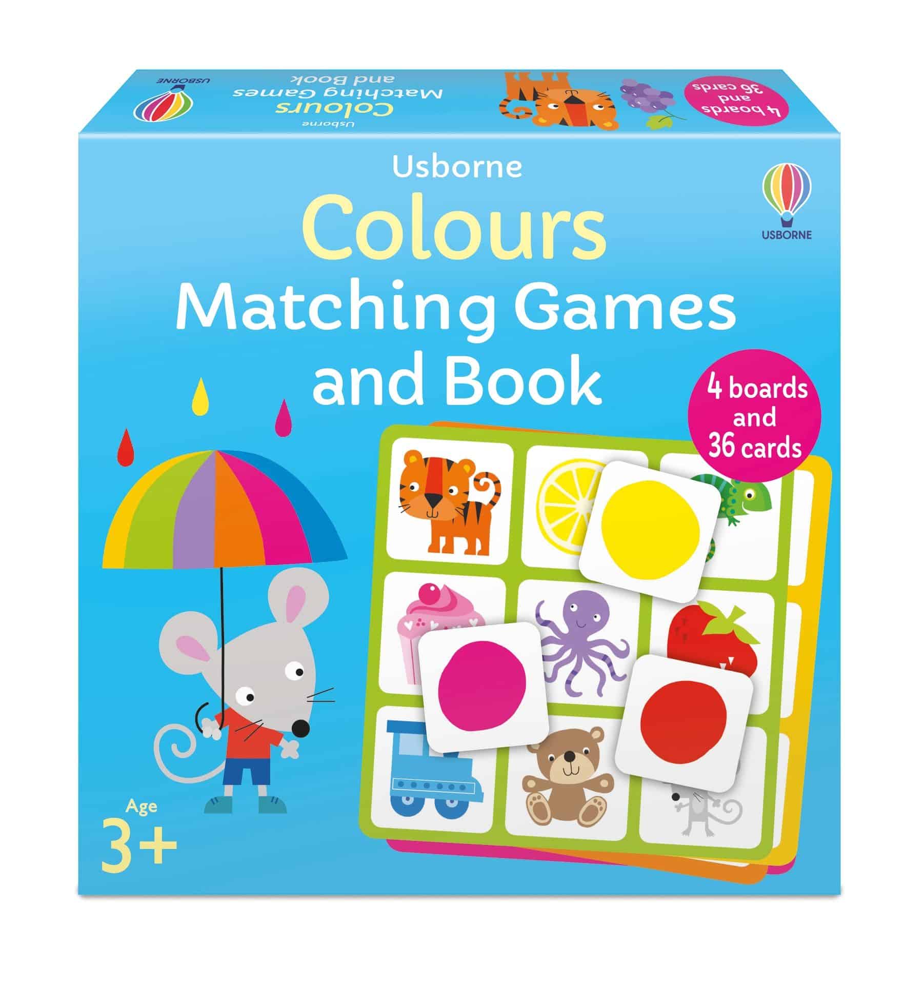 Carte pentru copii - Colours Matching Games and Book