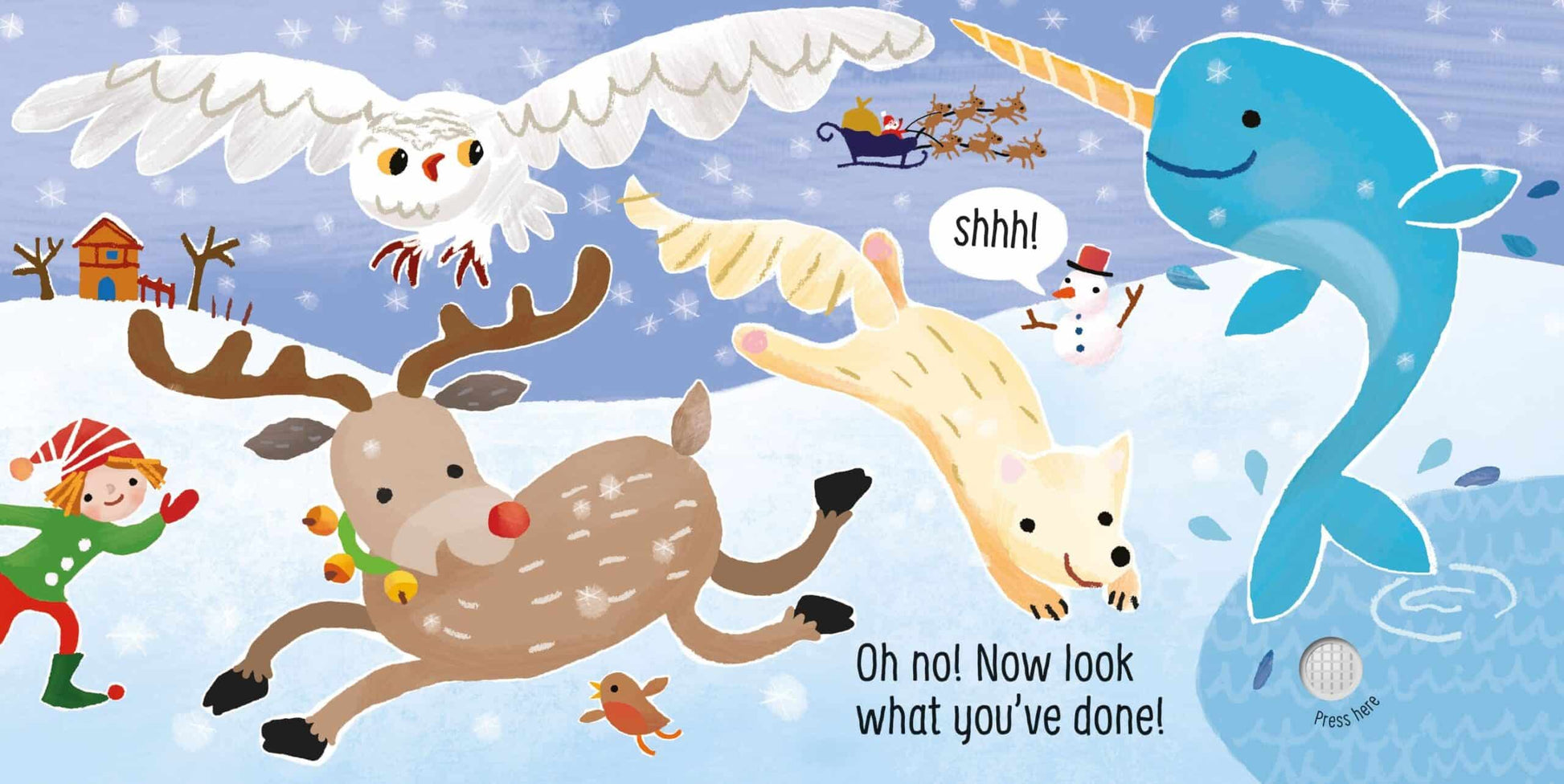 Carte pentru copii - Don't Tickle the Reindeer! 5
