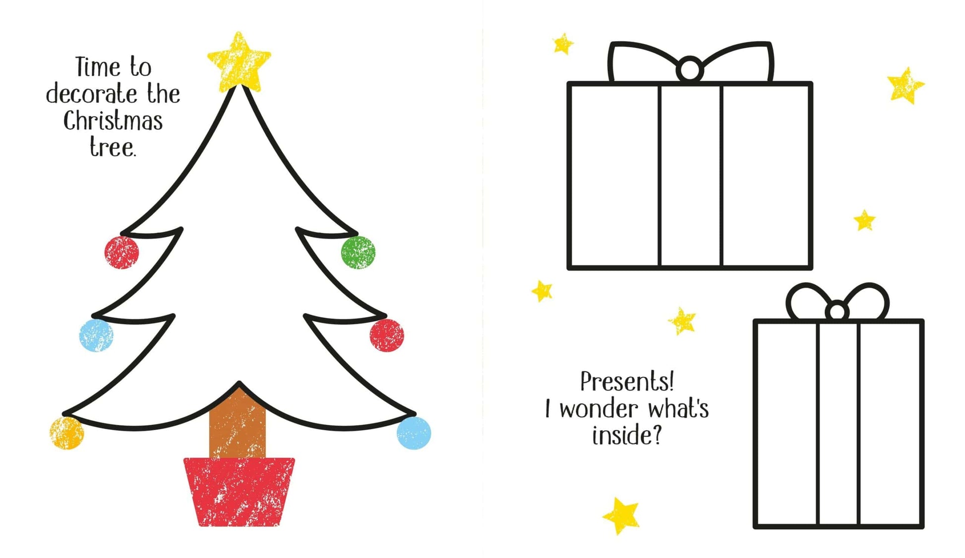 Carte pentru copii - First Colouring Christmas 1