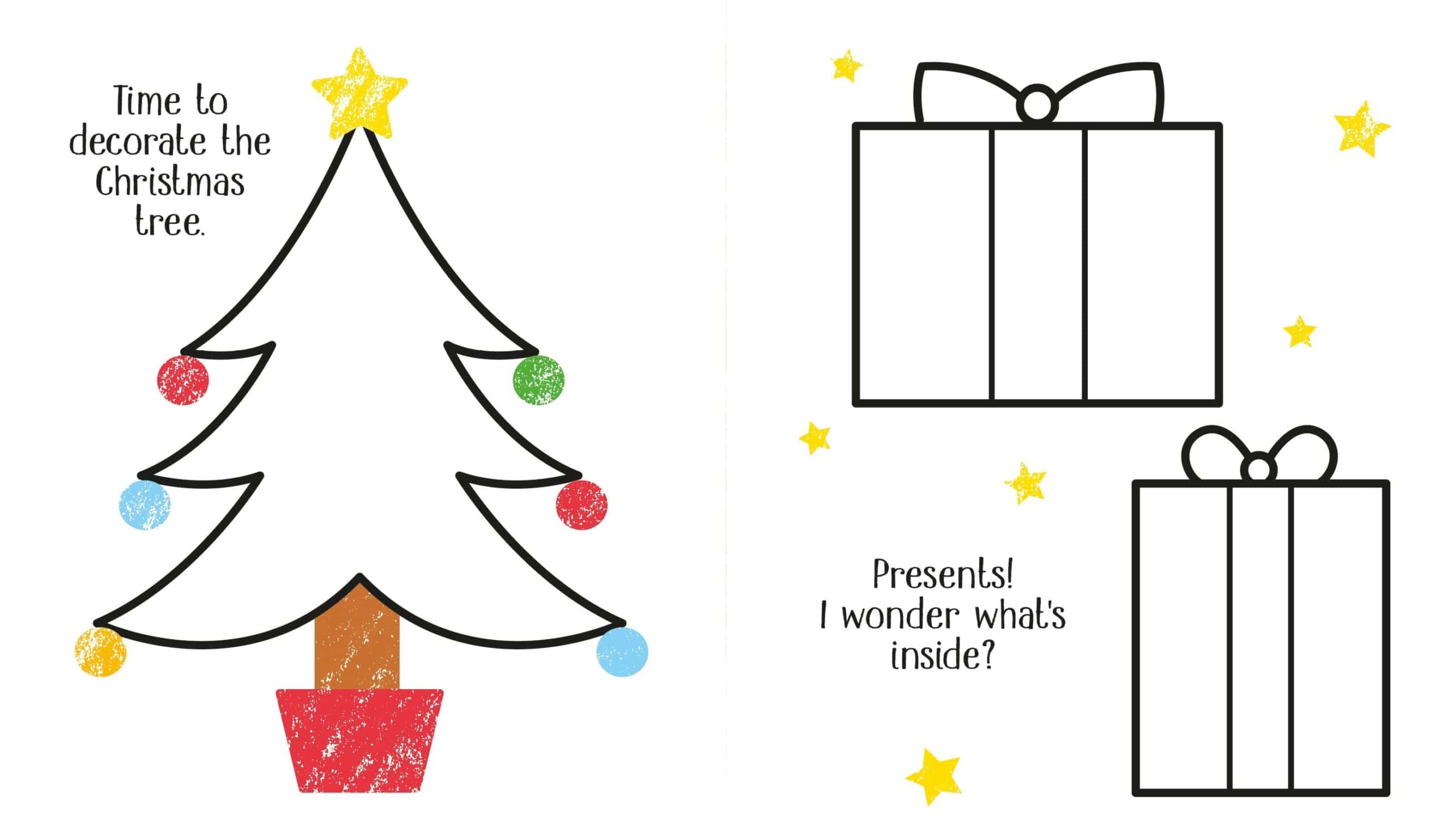 Carte pentru copii - First Colouring Christmas 1