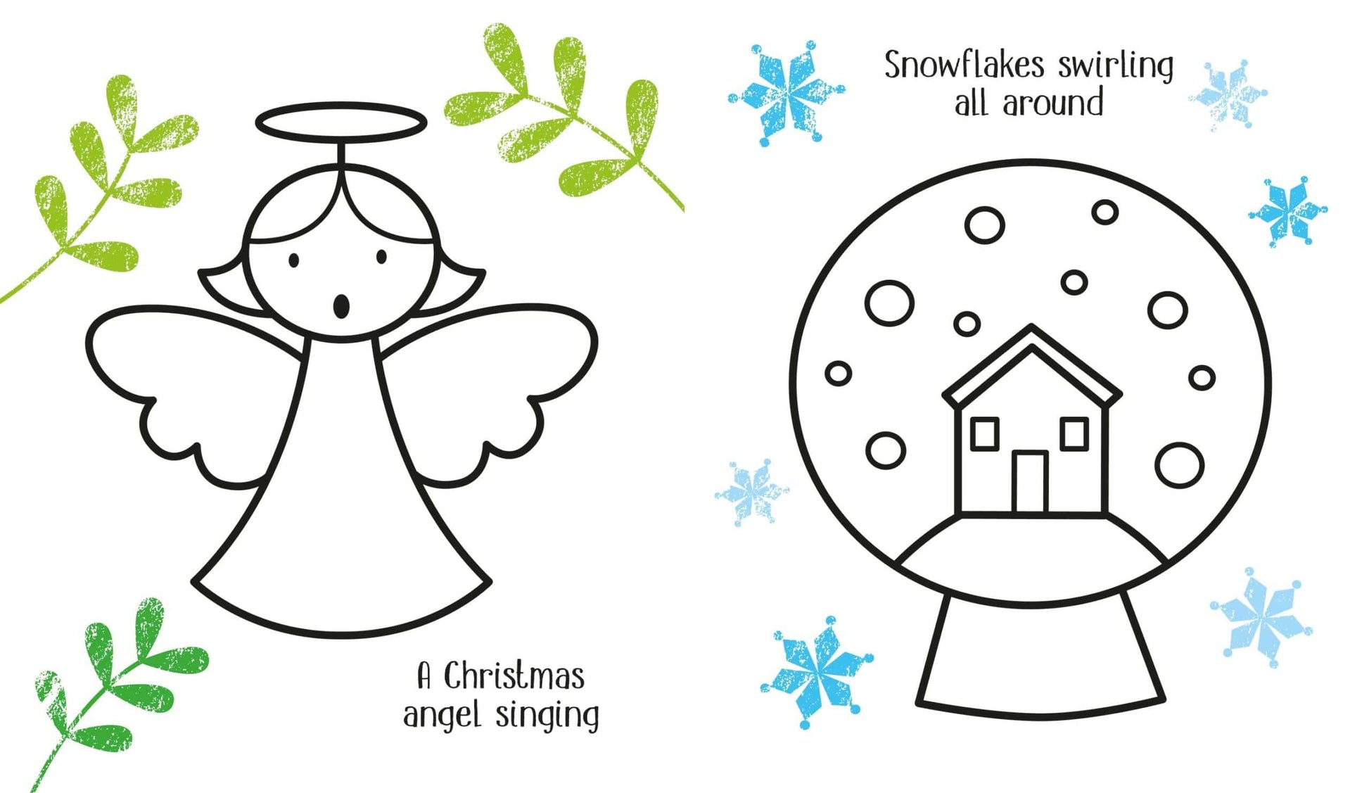 Carte pentru copii - First Colouring Christmas 2