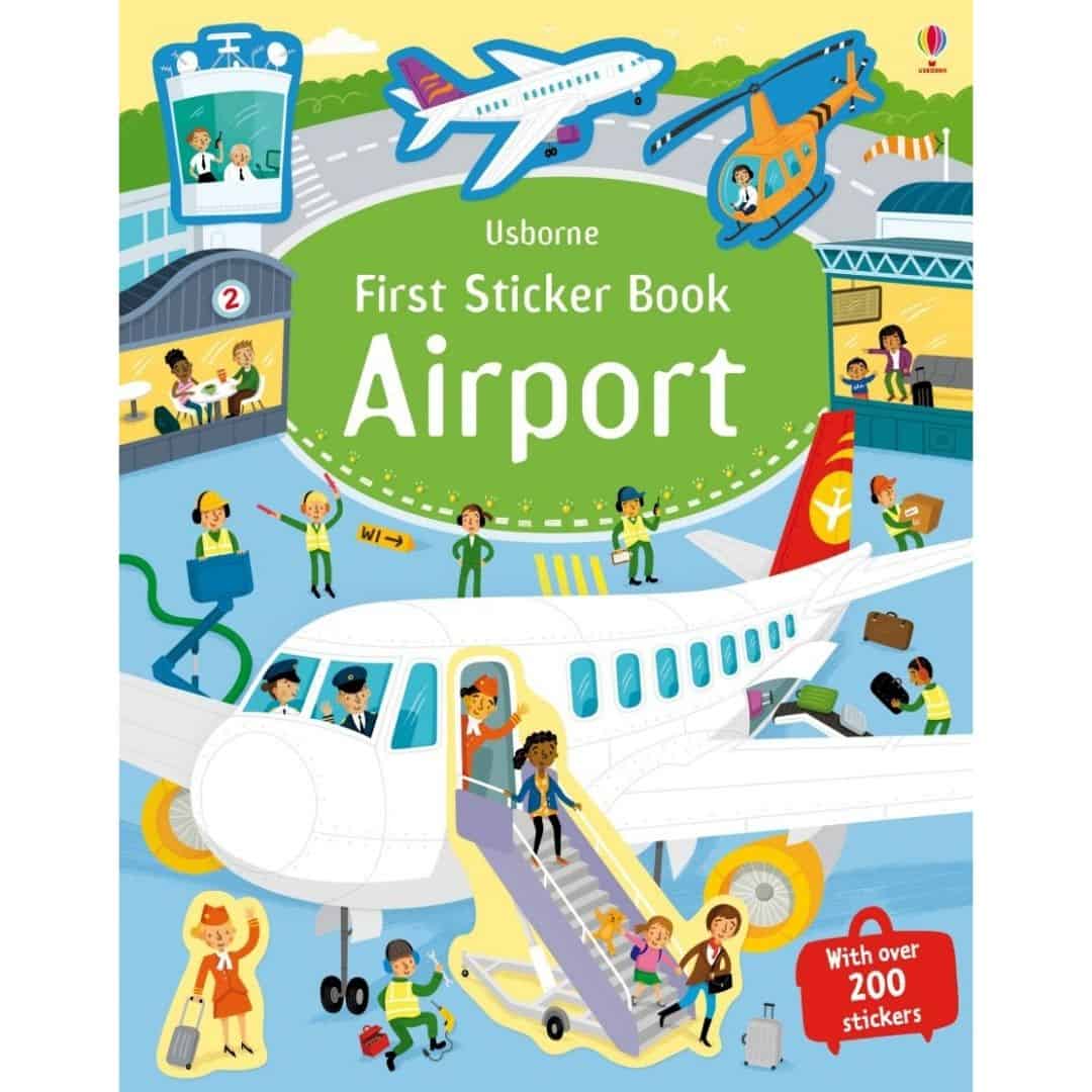 Resigilat - Carte pentru copii - First Sticker Book Airport