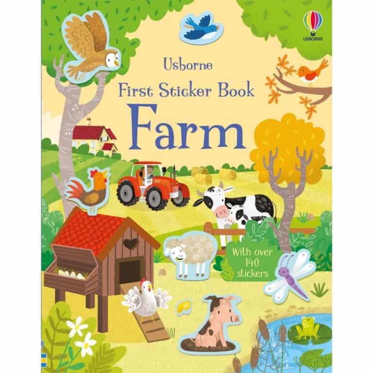 Carte pentru copii - First Sticker Book Farm