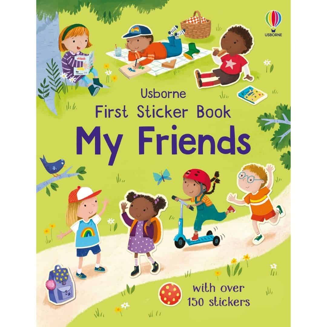 Carte pentru copii - First Sticker Book My Friends